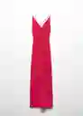 Vestido Pacha-H Fucsia Talla L Mujer Mango