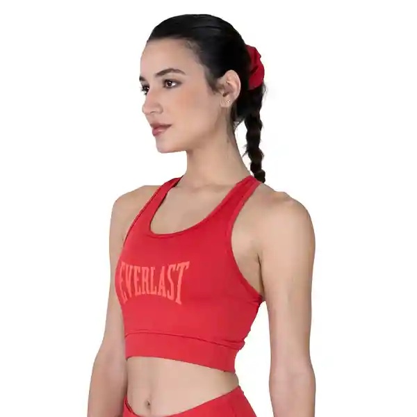 Top Deportivo Logo Rojo Talla M Everlast