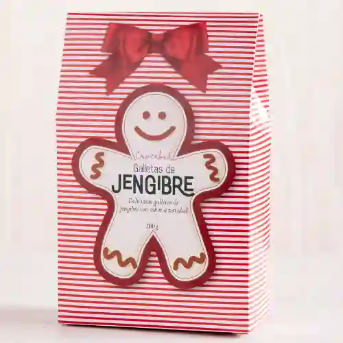 Galletas de Jengibre 200Gr Caja Navidad