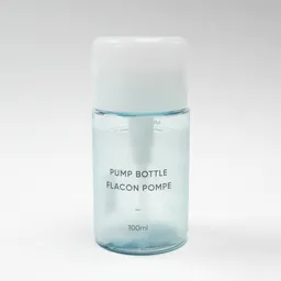 Miniso Botella De Viaje Con Dispensador Azul 100 Ml