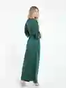 Vestido Lolee Mujer Verde Herbolaria Ultraoscuro Talla S Naf Naf