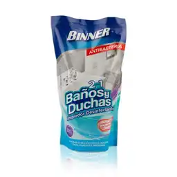 Binner Limpiador Desinfectante Baños y Duchas Brisa Marina