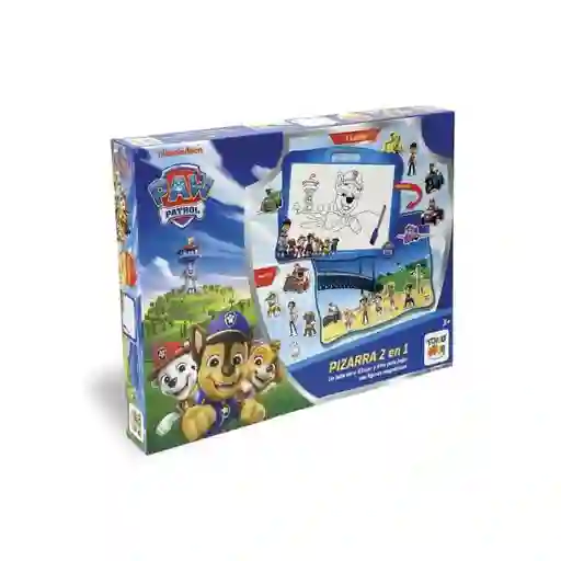 Toyng Juego de Mesa Pizarra 2 en 1 Paw Patrol