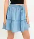 Unser Falda Azul Talla 6 820390