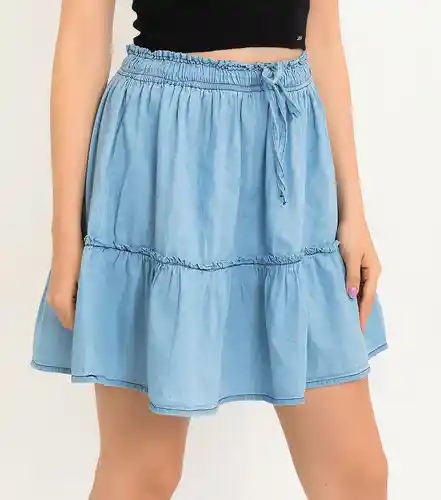 Unser Falda Azul Talla 6 820390