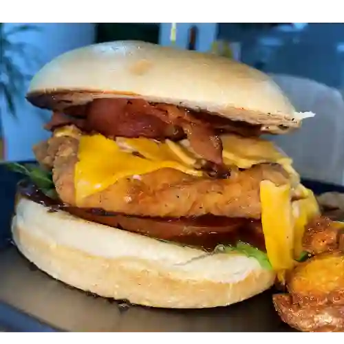 Hamburguesa Tiger Pollo