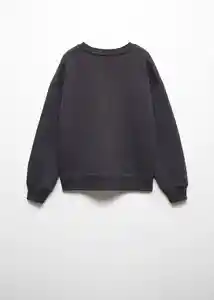 Buzo Sudadera Party Antracita Talla 10 Niña Mango
