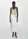 Top Kling Oro Talla XL Mujer Mango