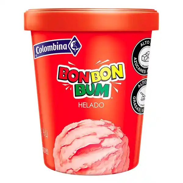 Helado Bon Bon Bum Fresa