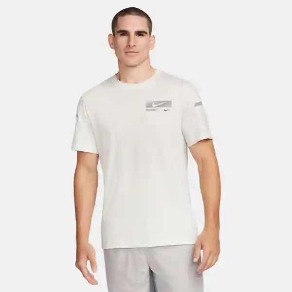 Nike Camiseta M Df Tee Flash Hbr Blanco T.S Ref: FN0841-030