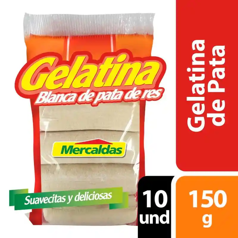 Mercaldas Gelatina Blanca de Pata de Res