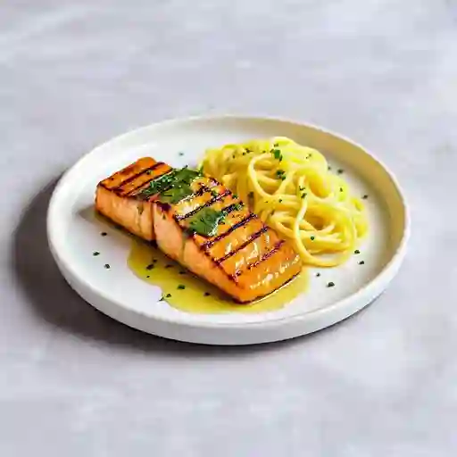 Salmon A La Parrilla