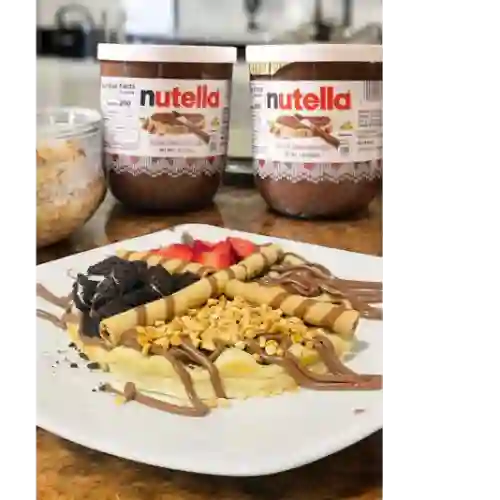 Waffle de Nutella