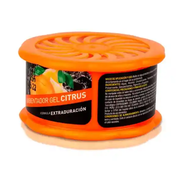Simoniz Ambientador Auto Fresco Gel Citrus