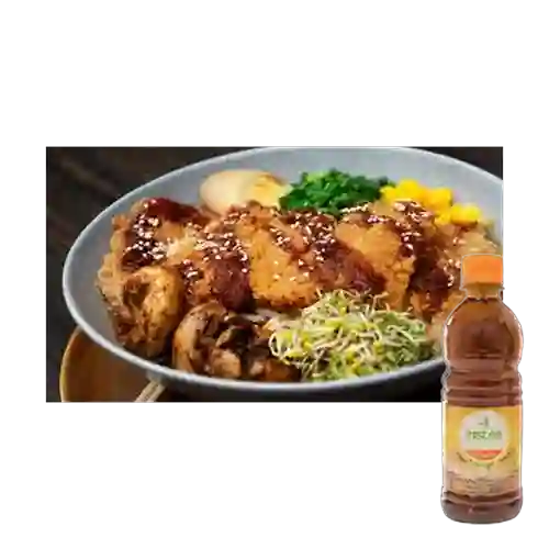 Combo Ramen Pollo Crispy + Te Durazno 400ml