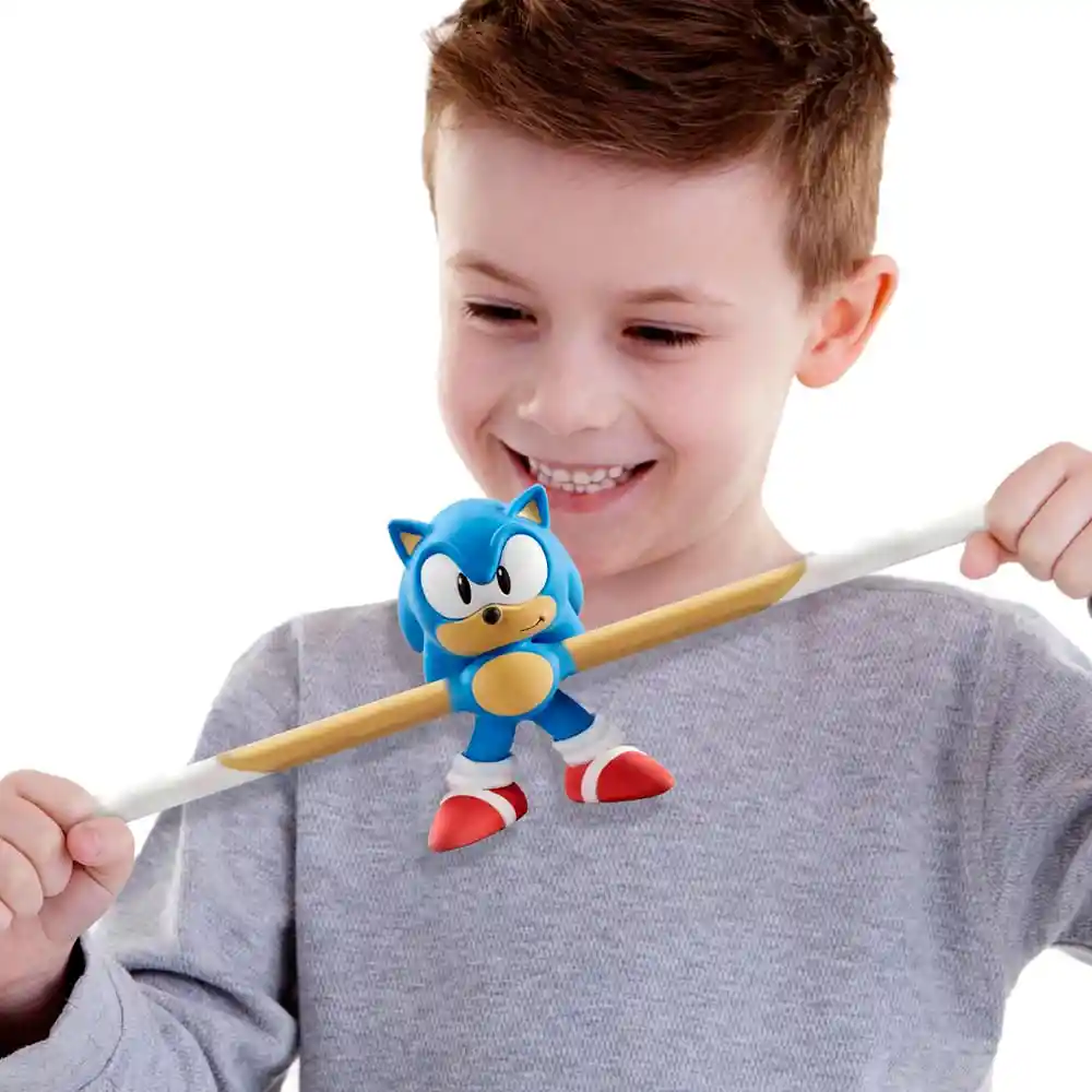 Figura Coleccionable Goo Jit Zu Sonic Stretch