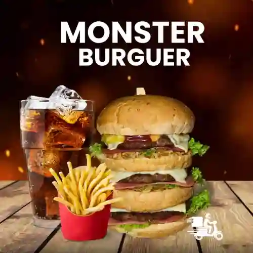 Combo Monster Burger