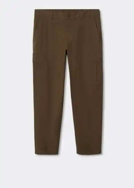 Pantalón Daniel Marron Talla 46 Hombre Mango