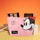 Cosmetiquera Forma Trapecio Mickey Mouse Minnie Rosa Miniso