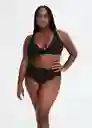 Top Bikini Galap Negro Talla XL Mujer Mango