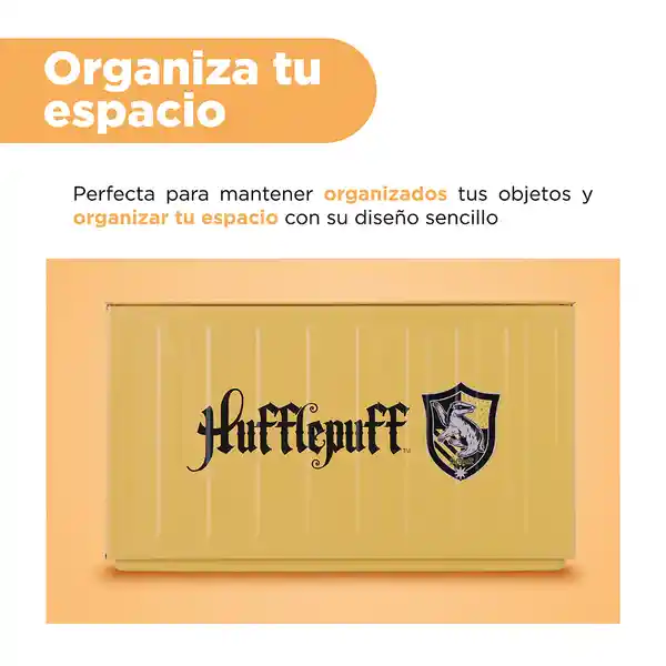 Organizador de Acero Grande Serie Harry Potter Amarillo Miniso