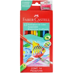 Colores Acuarelables Faber-castell X12