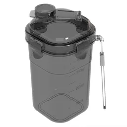 Novedades Plasticas Frasco Hermético Keep go Humo 400 mL