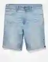 Bermuda Hombre Azul Talla 34 400380338821 American Eagle