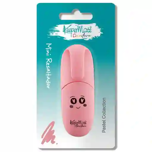 Keepermate Resaltador Mini Rosado Pastel KERP-003-