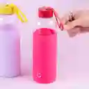 Vaso de Vidrio Serie Rosado Miniso