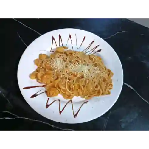Combo Spaguetti con Camaron + Cocacola 250