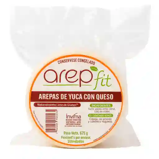 Arepa Arepfit Yuca Con Queso 675 g