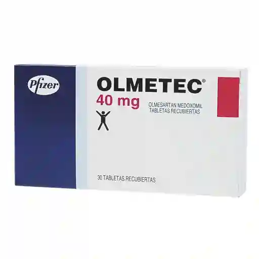 Olmetec (40 mg) 30 Tabletas