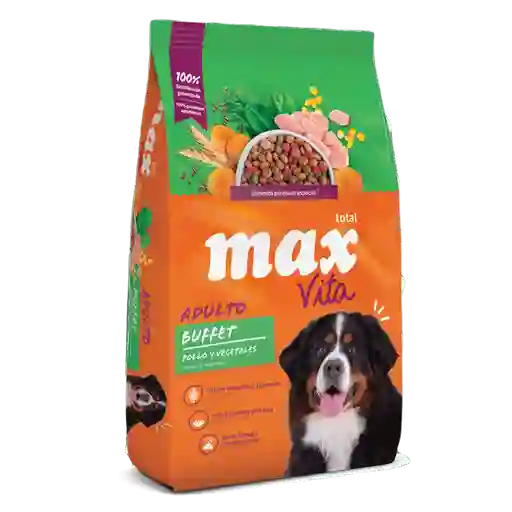 Total Max Alimento para Perro Adulto Buffet Pollo y Vegetales