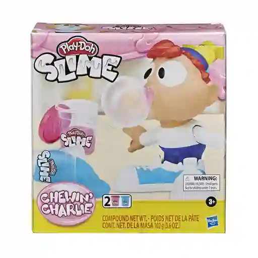 Play-Doh Slime Chewin' Charlie Azul y Rosada