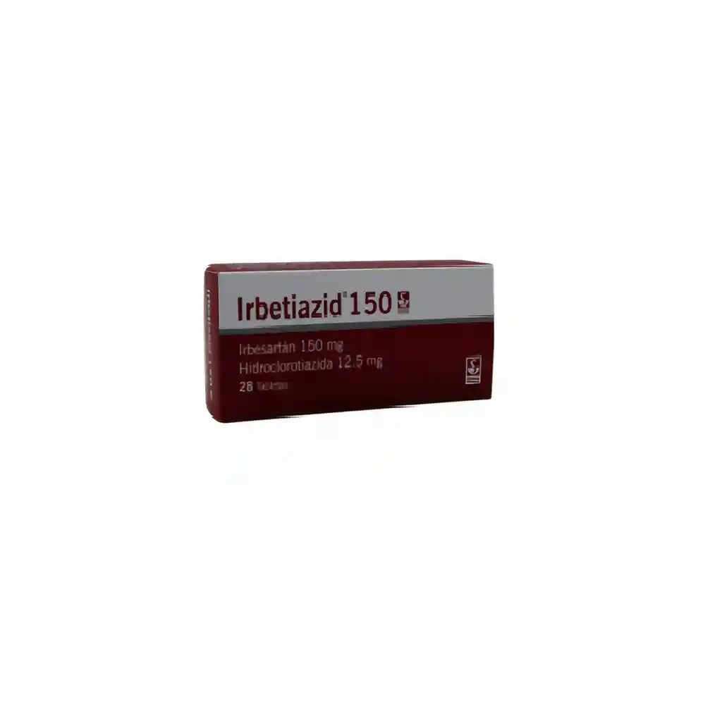 Irbetiazid 150 Mg X 28 Tabletas