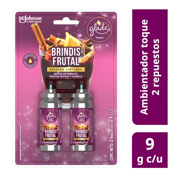 Glade Ambientador Brindis Frutal