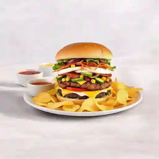 Hamburguesa De La Casa