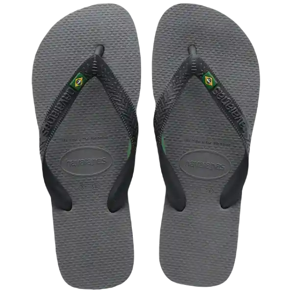 Sandalias Brasil Gris Acero Talla 34 4000032 Havaianas