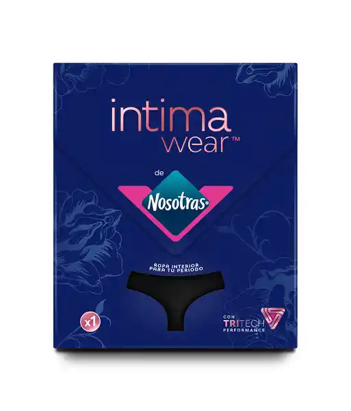 Nosotras Panty Bikini Burgundy Talla L