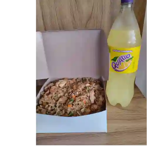Arroz Oriental Mediano + Gaseosa 1.5 L.