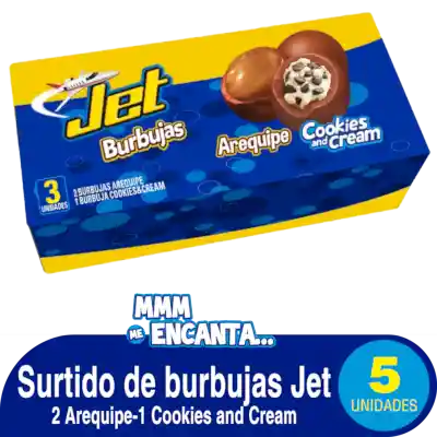 Jet Chocolatina Burbujas