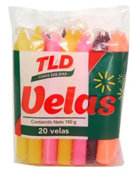 T/L/D Todos Los Días Velas de Colores