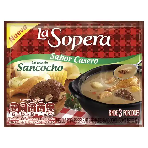 La Sopera Crema De Sancocho