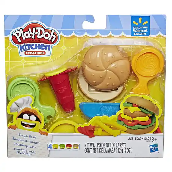 Play-Doh Kitchen Creations - Hamburguesas