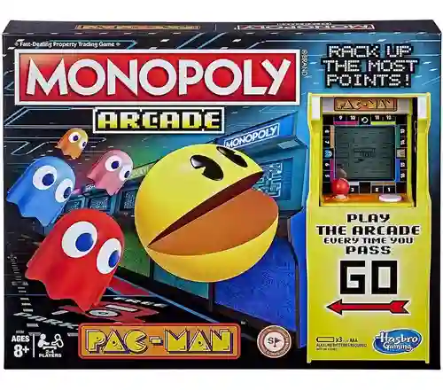 Hasbro Gaming Juego Monopoly Arcade Pac-Man