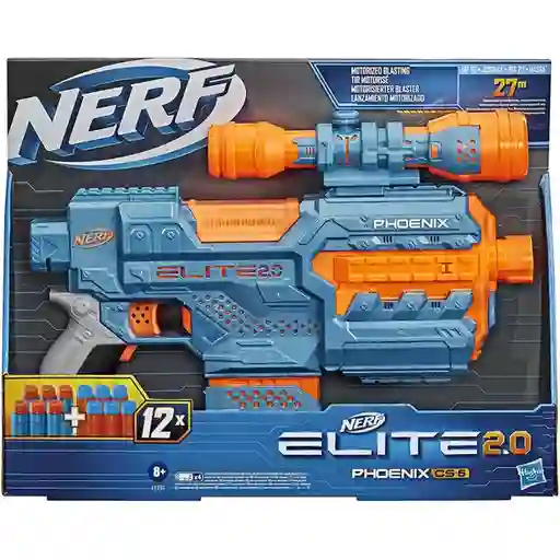 Nerf Lanzador Motorizado Elite 2.0 Phoenix Cs-6