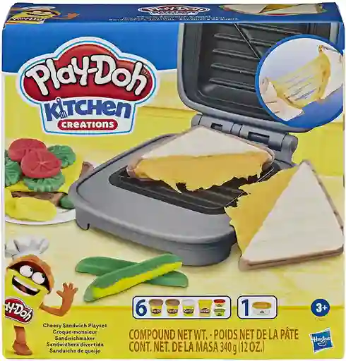 Play-Doh Set de Comida Kitchen Creations Sandwichera Divertida