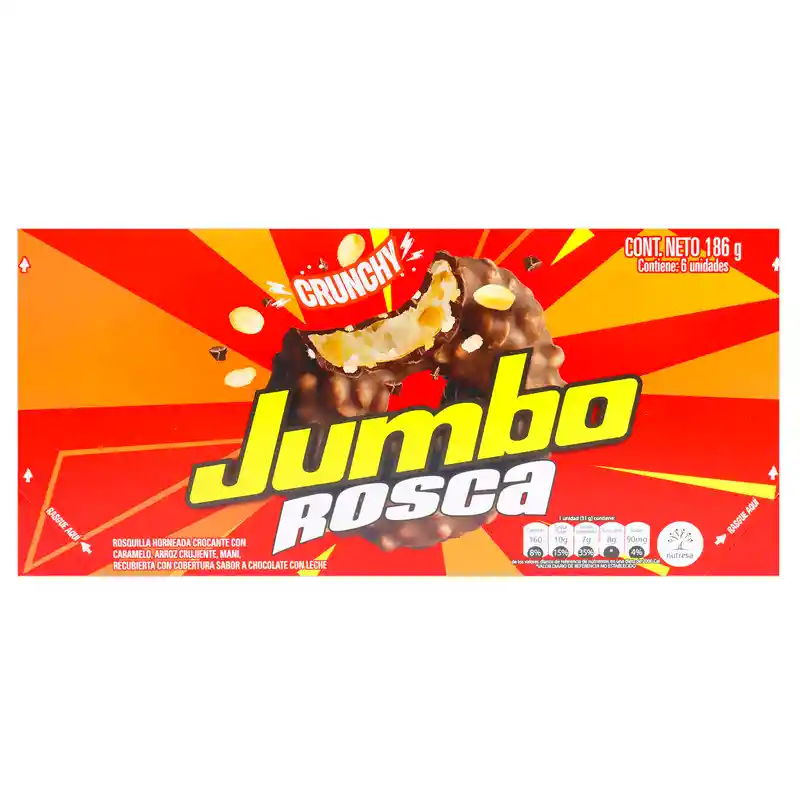 Jumbo Snack Chocolate Rosca