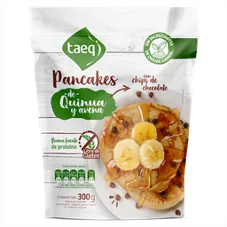 Taeq Mezcla para Pancakes de Quinua y Avena con Chips de Chocolate